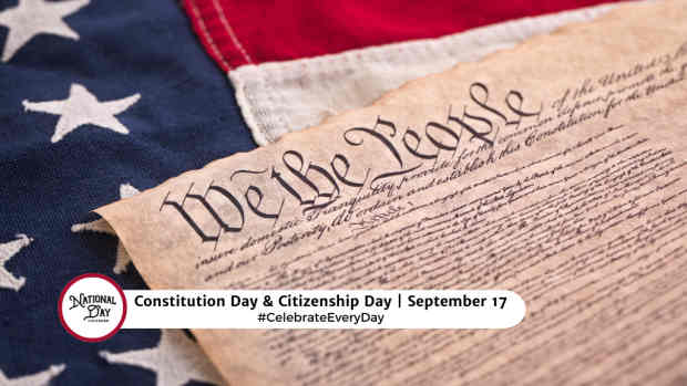 CONSTITUTION DAY & CITIZENSHIP DAY  September 17