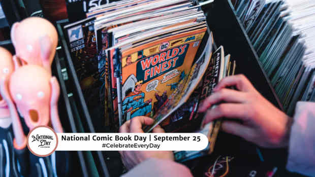 NATIONAL COMIC BOOK DAY  September 25