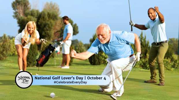 NATIONAL GOLF LOVER'S DAY  October 4