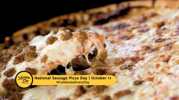 National Sausage Pizza Day 