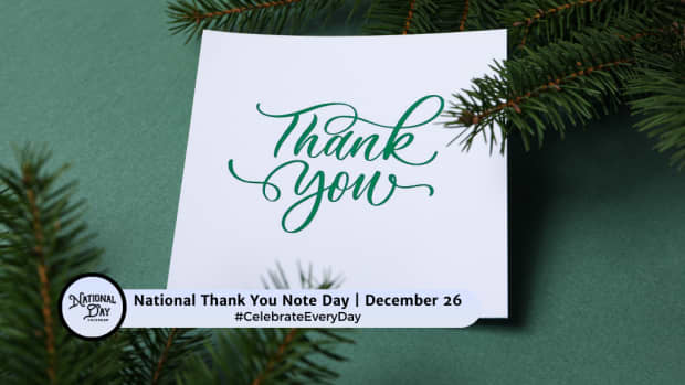 National Thank-You Note Day