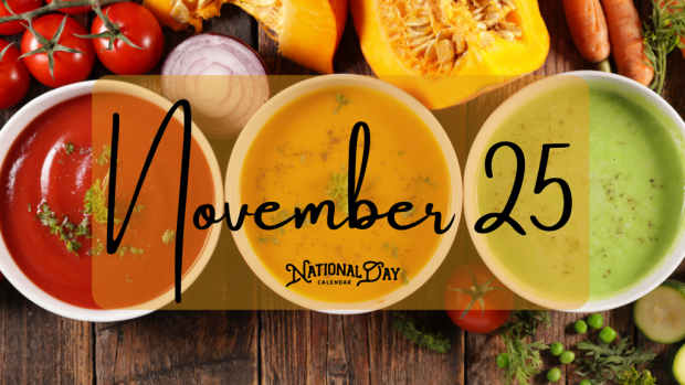 November 25 - National Day Calendar