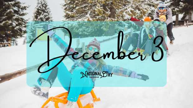 DECEMBER 3 | Birthdays and Events