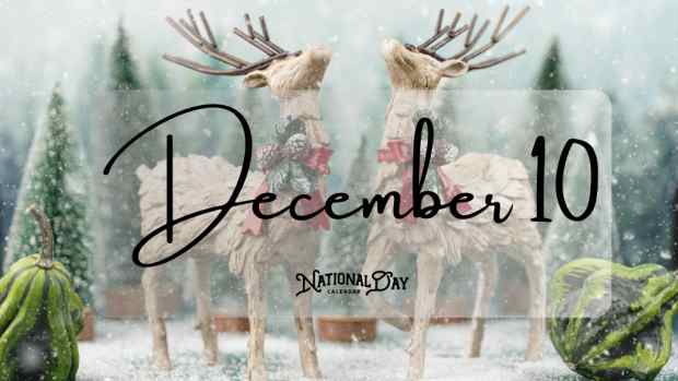 DECEMBER 10 | Birthdays and Events