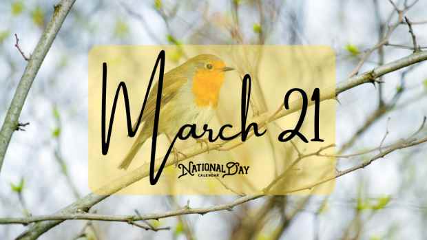 MARCH 19 | Birthdays and Events - National Day Calendar