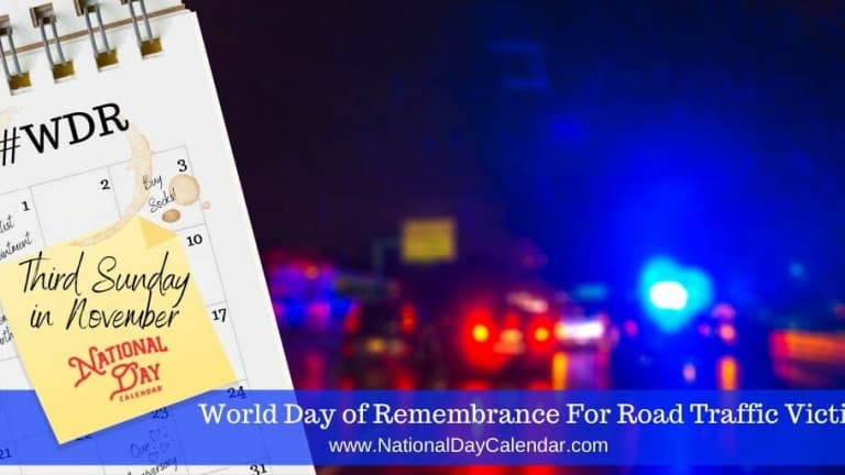 WORLD DAY OF REMEMBRANCE FOR ROAD TRAFFIC VICTIMS - Third Sunday In ...