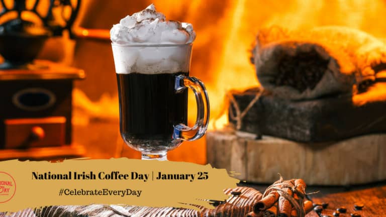 NATIONAL IRISH COFFEE DAY January 25 National Day Calendar   National Irish Coffee Day  January 25 