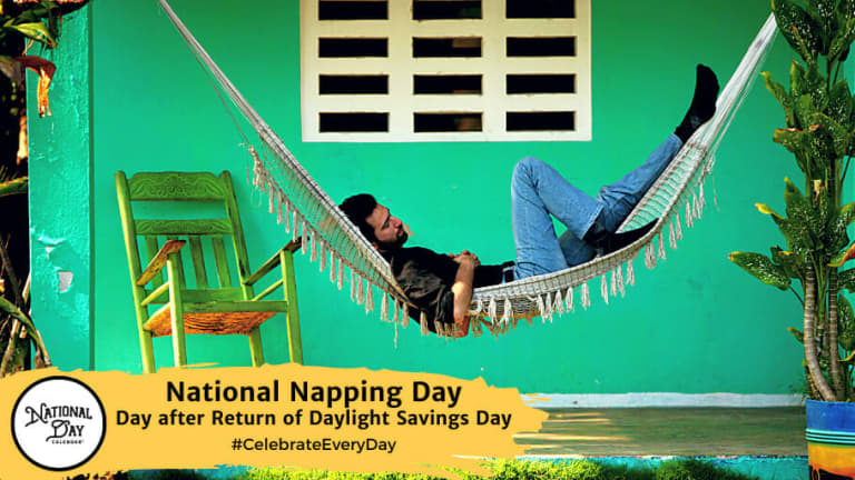 National Napping Day 2024 Date Noami Angelika