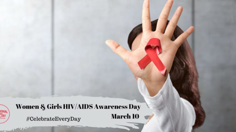 National Women And Girls Hivaids Awareness Day March 10 National Day Calendar 9167