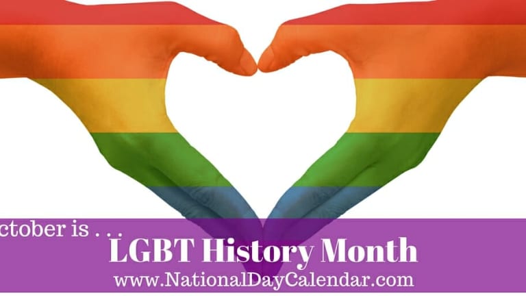 Lgbt History Month October National Day Calendar