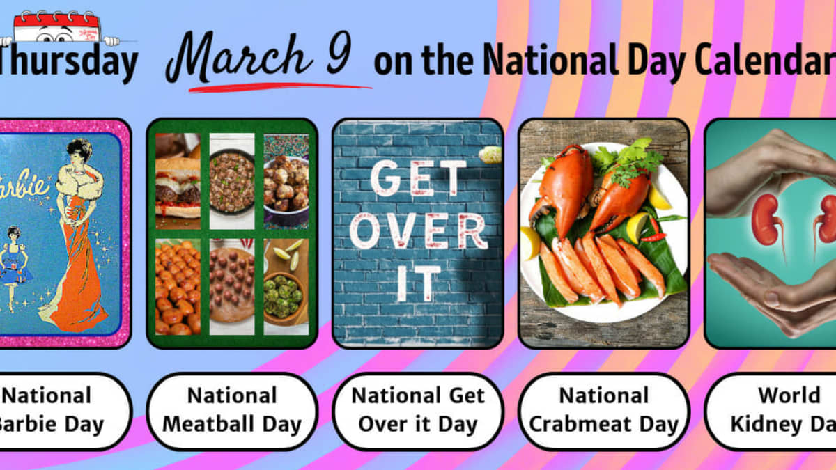 NATIONAL GET OVER IT DAY - March 9 - National Day Calendar