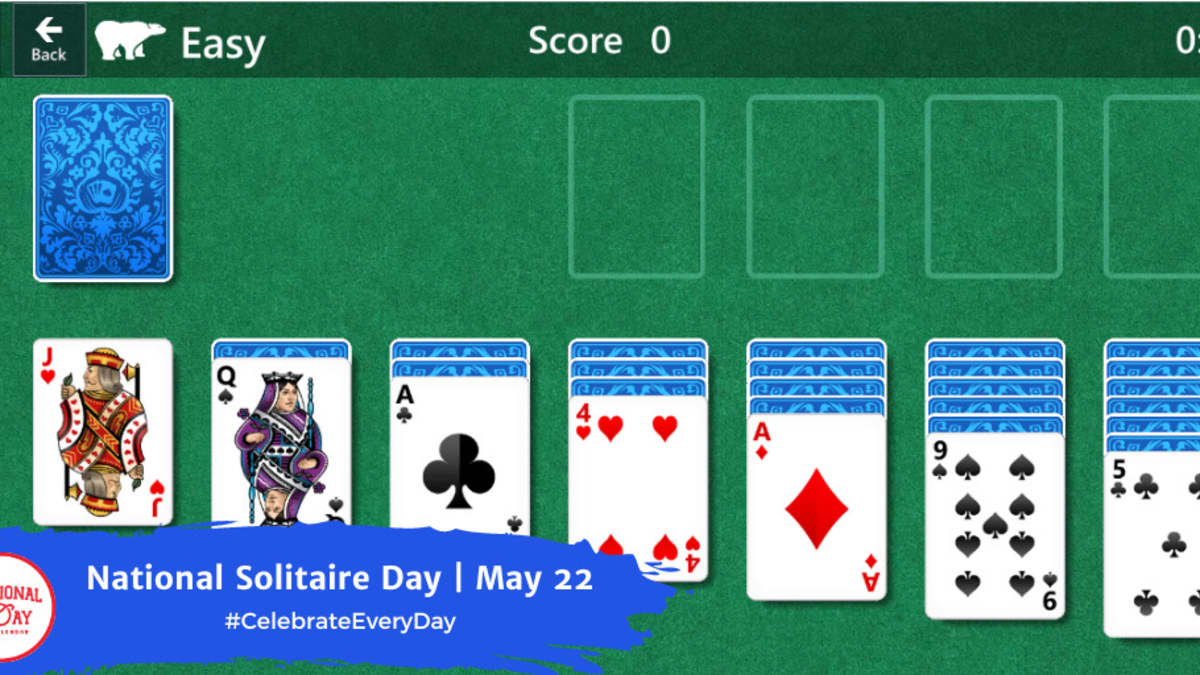 NATIONAL SOLITAIRE DAY - May 22 - National Day Calendar