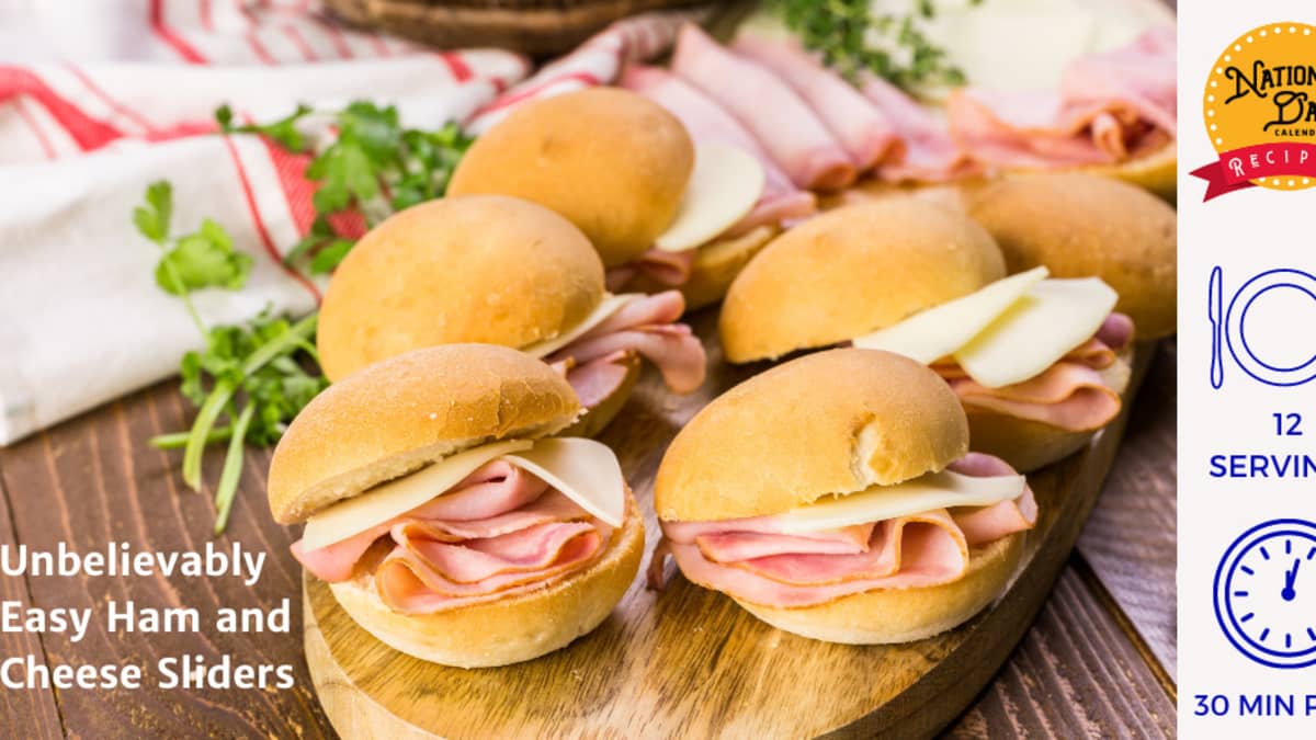 Ham and Cheese Sliders - [VIDEO] The Recipe Rebel