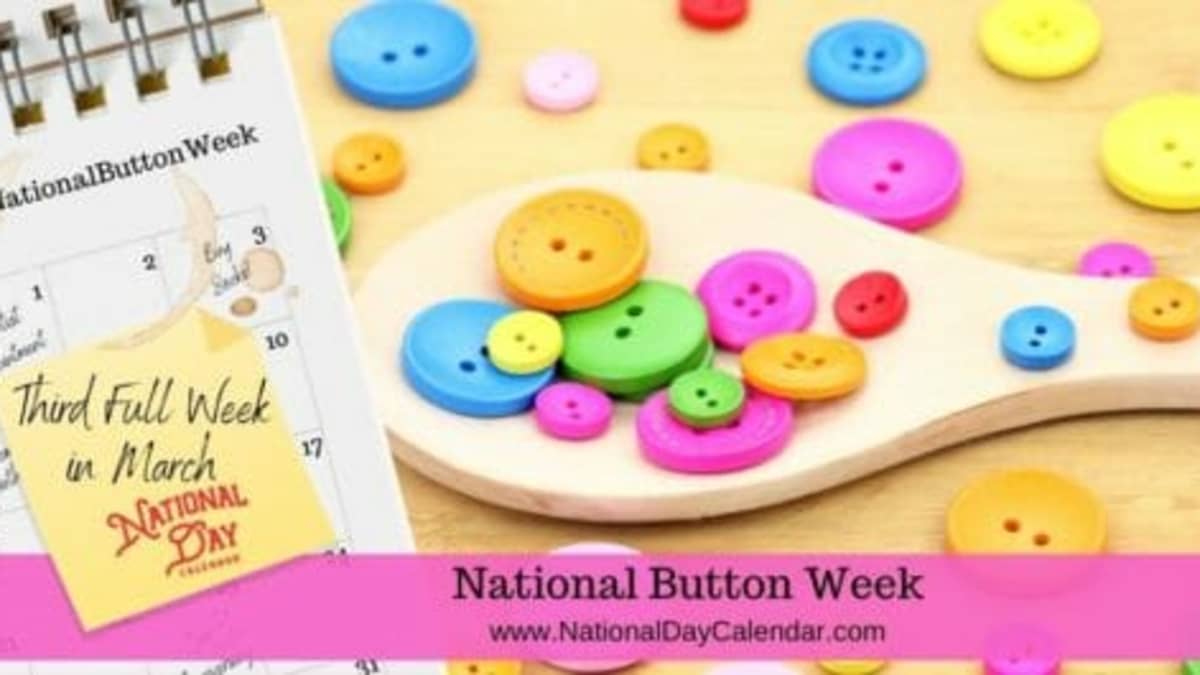 National Button Week with WeAllSew shank buttons - WeAllSew