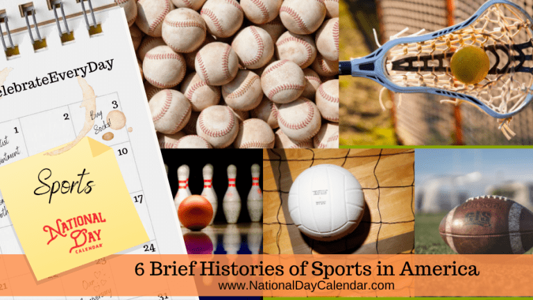 6 BRIEF HISTORIES OF SPORTS IN AMERICA - National Day Calendar
