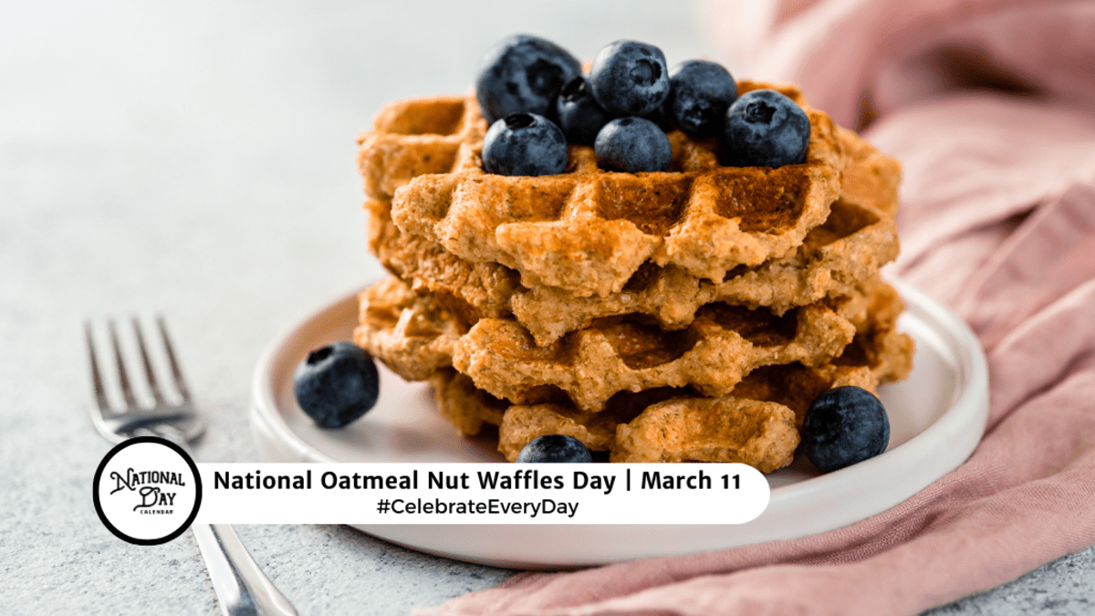 NatrixOne™ Camelina Waffles on National Waffle Day