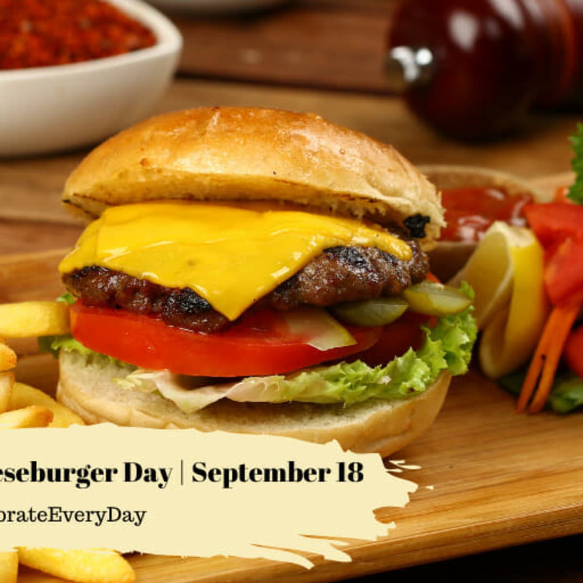 Today is National Cheeseburger Day and there are lots of deals to be had!  There are many more deals at burger places around the county…