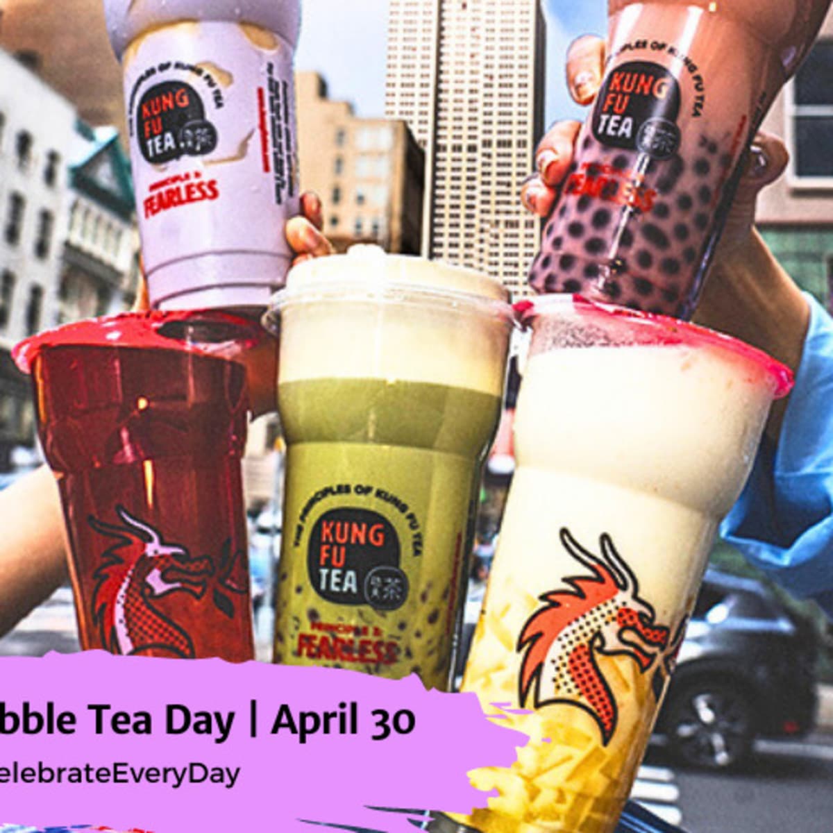 NATIONAL BUBBLE TEA DAY - April 30 - National Day Calendar