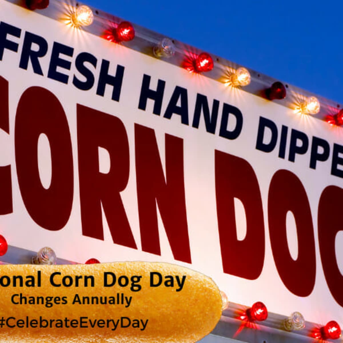 Wienerschnitzel is Celebrating National Corn Dog Day (3/19) with 4