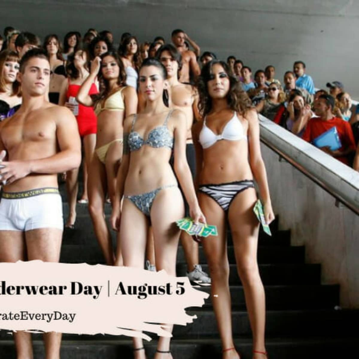 Why are the underwear talking? Because anything can happen if there's a  #NationalUnderwearDay👙