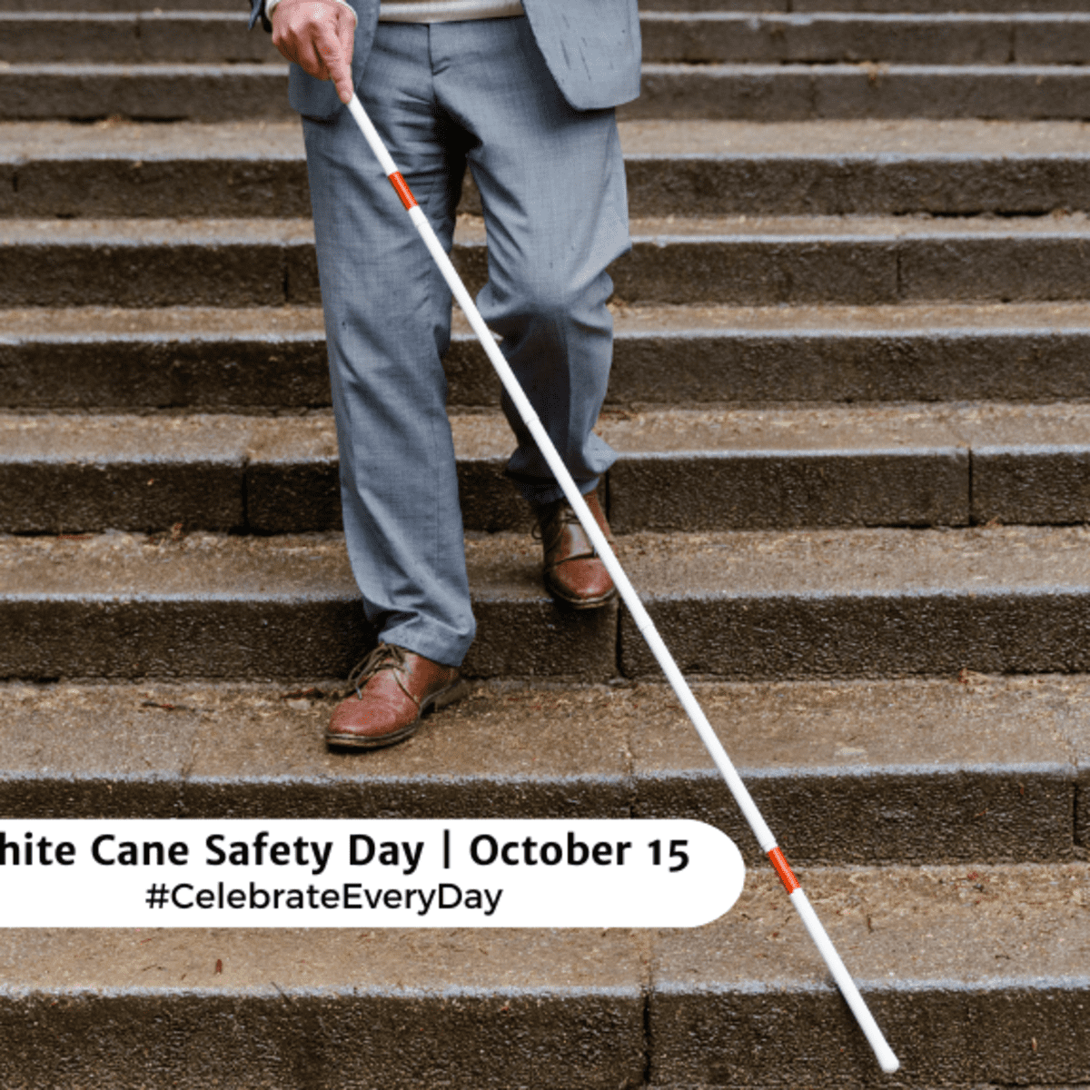 WHITE CANE SAFETY DAY - October 15 - National Day Calendar