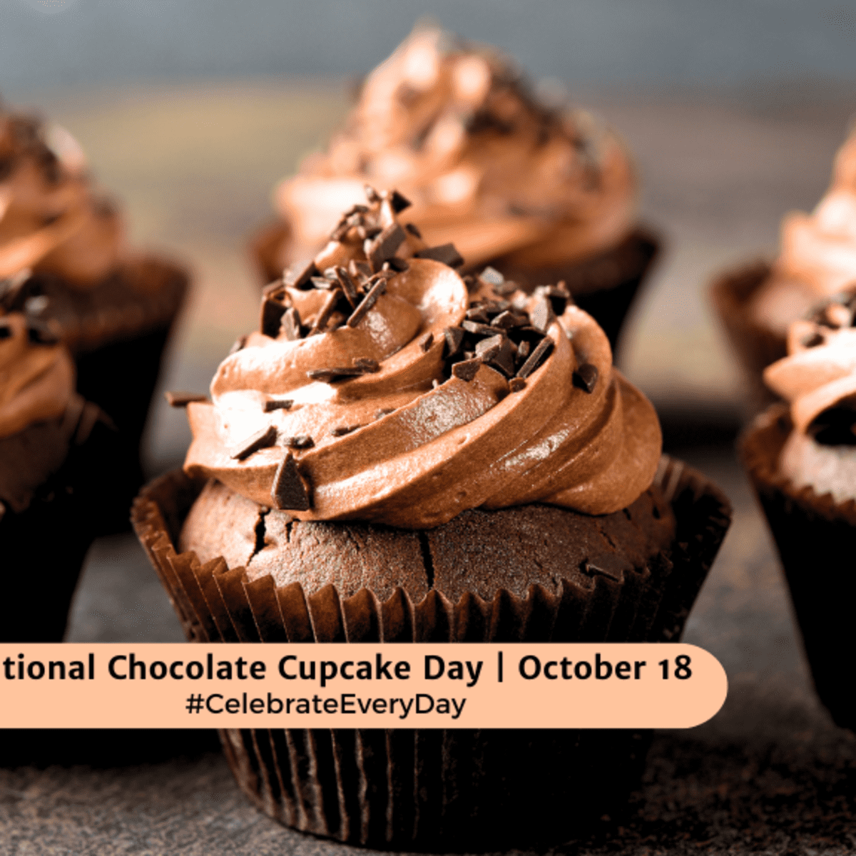 NATIONAL CHOCOLATE CUPCAKE DAY - October 18 - National Day Calendar