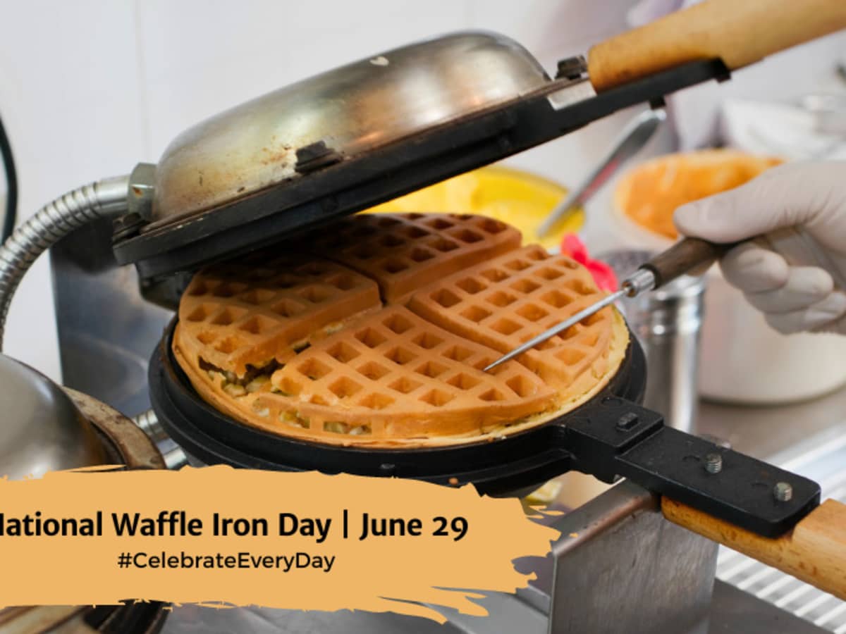 NATIONAL WAFFLE IRON DAY - June 29, 2024 - National Today