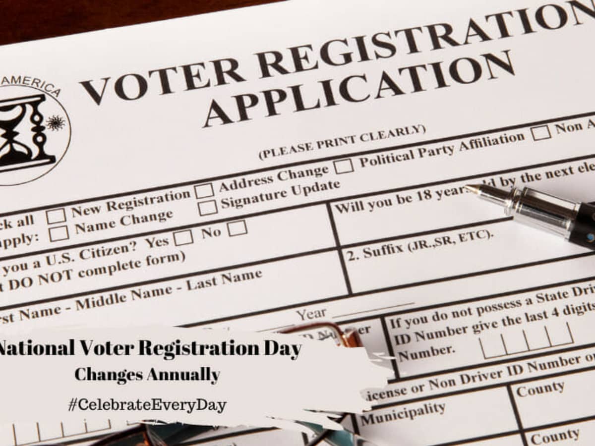 Chicago Bears - It's National Voter Registration Day &