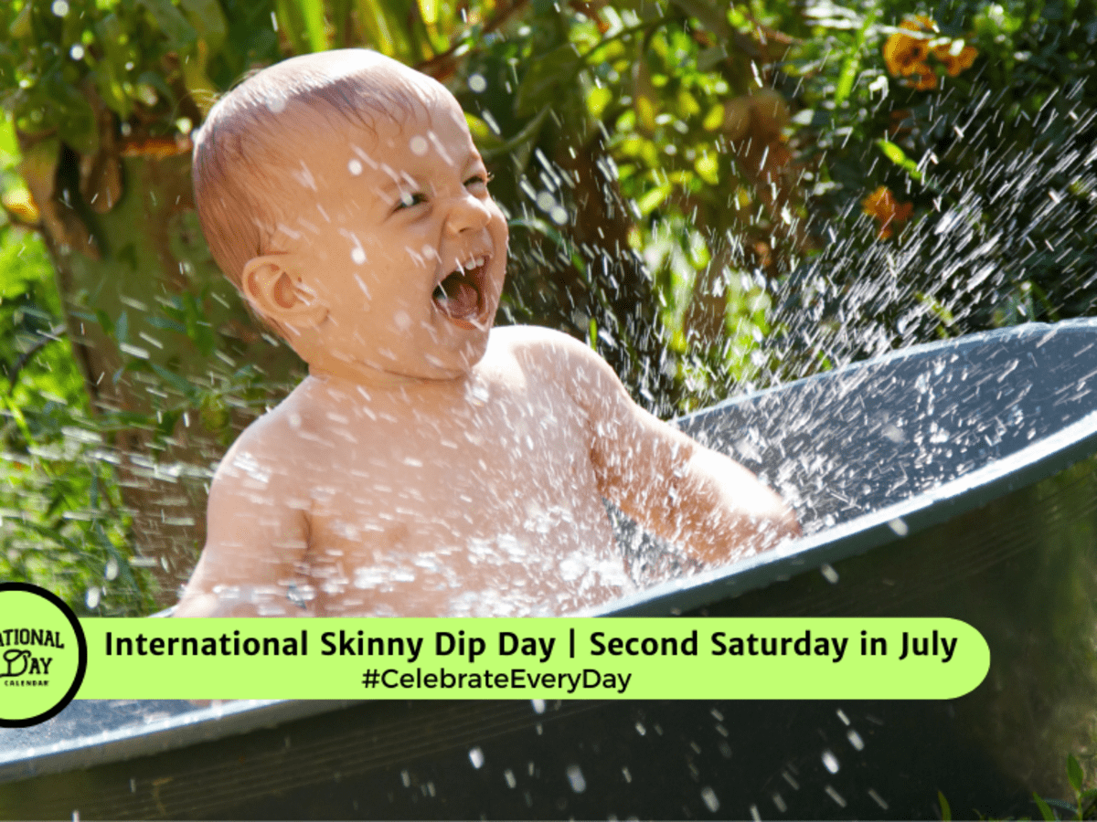 INTERNATIONAL SKINNY DIP DAY | July 13 - National Day Calendar