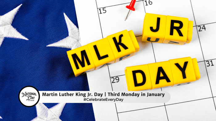 JANUARY 20, 2025 MARTIN LUTHER KING JR DAY NATIONAL CHEESE LOVER'S