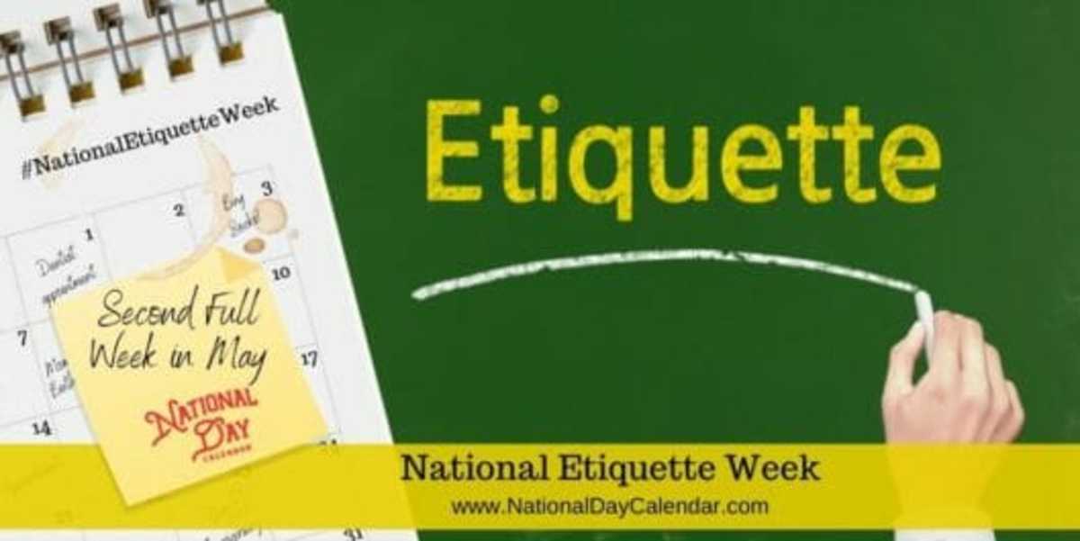 12 Annually Observed Days in May - Advanced Etiquette