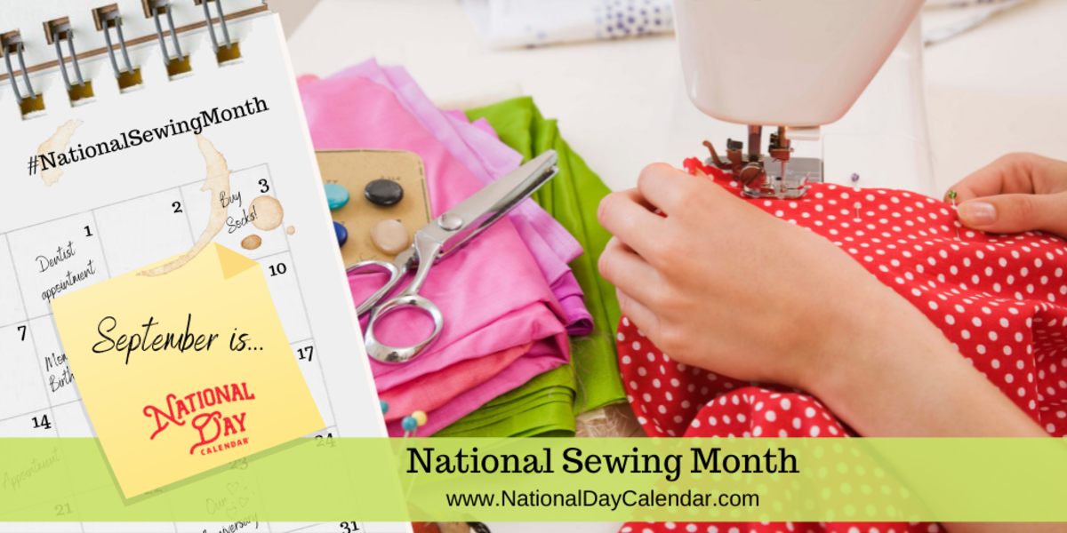 NATIONAL SEWING MONTH - September - National Day Calendar