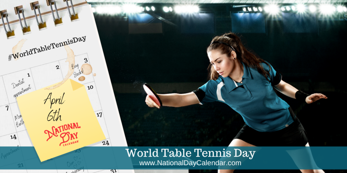 World Table Tennis Day (April 23rd)