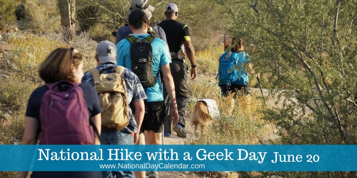 NEW DAY PROCLAMATION NATIONAL HIKE WITH A GEEK DAY June 20