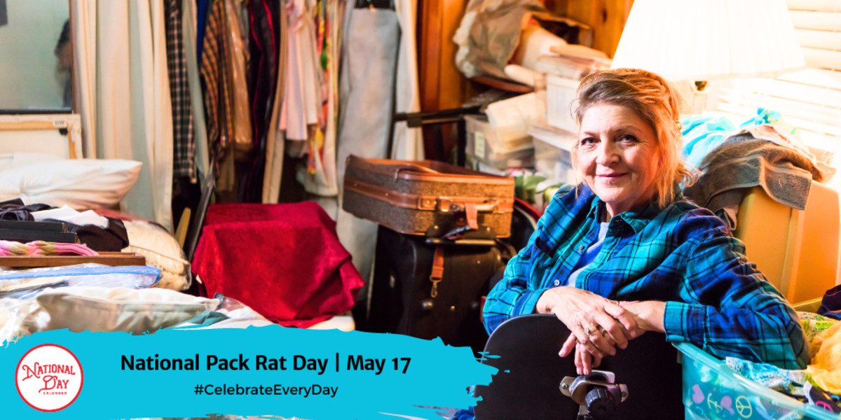 NATIONAL PACK RAT DAY - May 17 - National Day Calendar