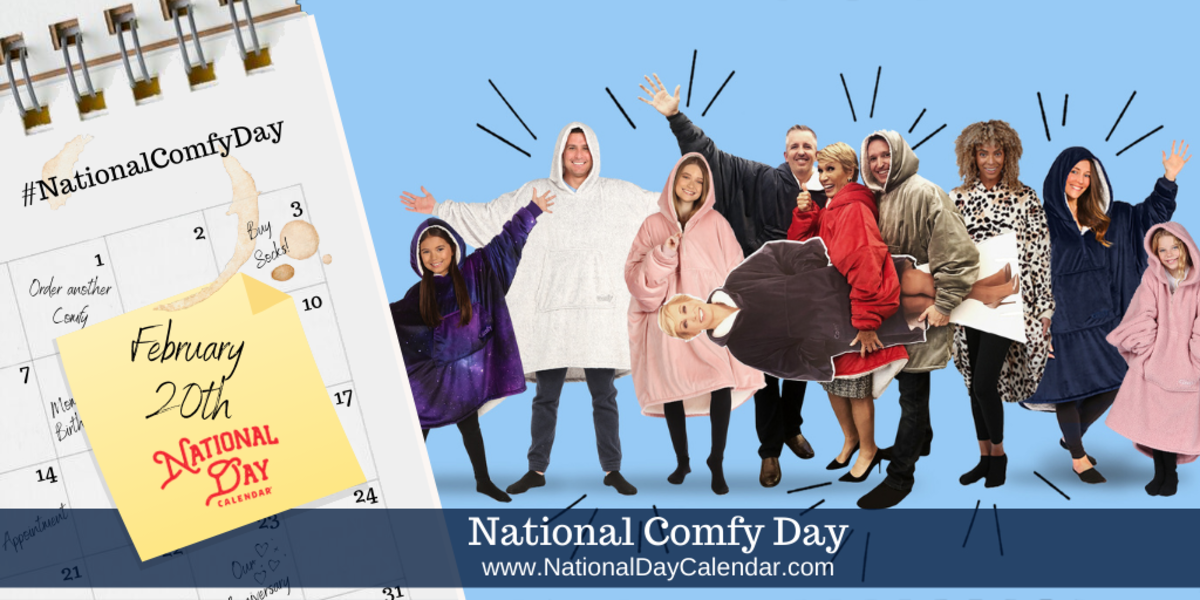 MEDIA ALERT NEW DAY PROCLAMATION NATIONAL COMFY DAY February 20