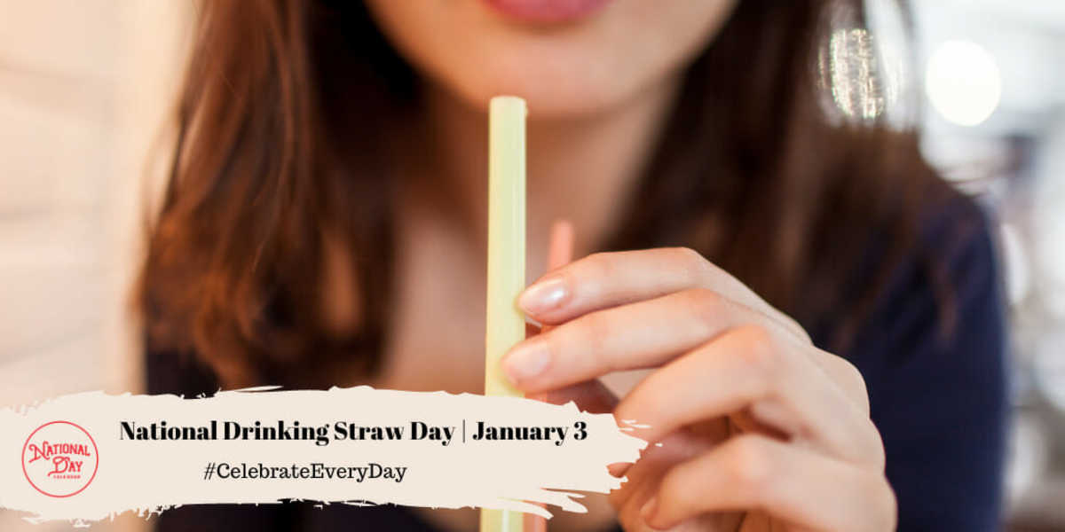 Drinking Straw Day - January 3, 2024