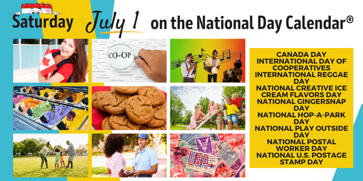 July 1, 2023 | NATIONAL CREATIVE ICE CREAM FLAVORS DAY | CANADA DAY ...