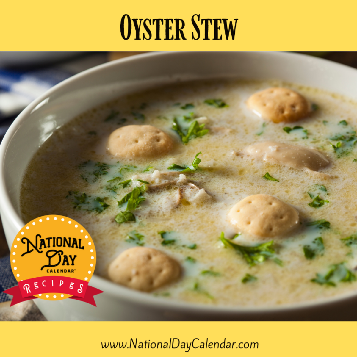 Dad's Oyster Stew - Recipes by Seasons For Success