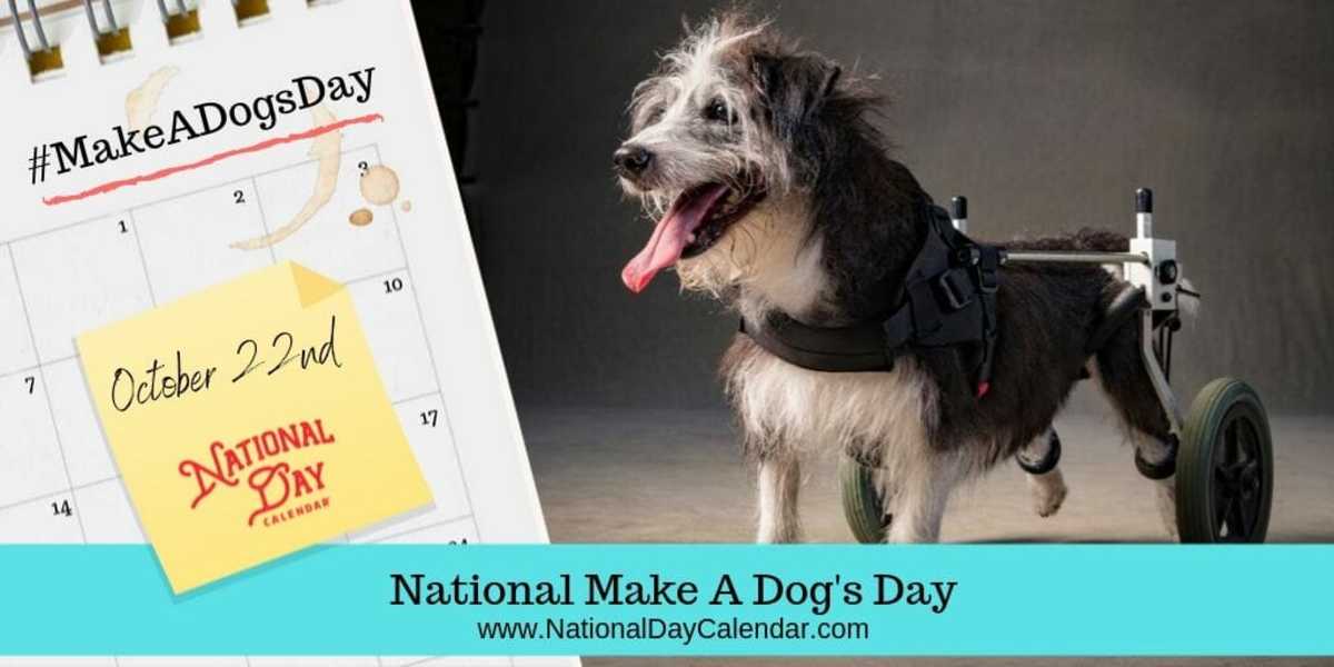 NEW DAY PROCLAMATION NATIONAL MAKE A DOG'S DAY October 22