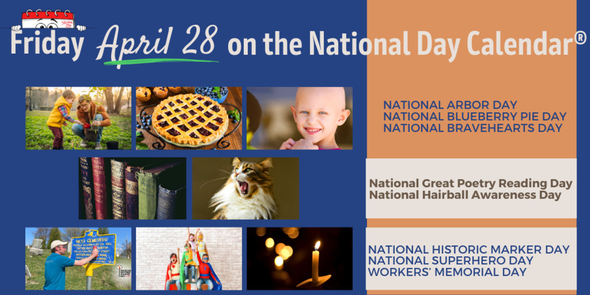 April 28, 2023 | NATIONAL SUPERHERO DAY | NATIONAL BRAVEHEARTS DAY ...