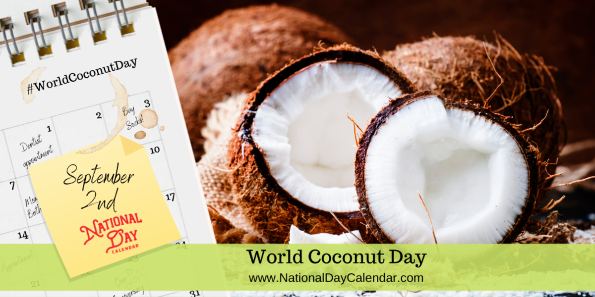 WORLD COCONUT DAY September 2 National Day Calendar