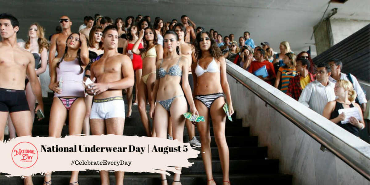 National Underwear Day - August 5, 2024