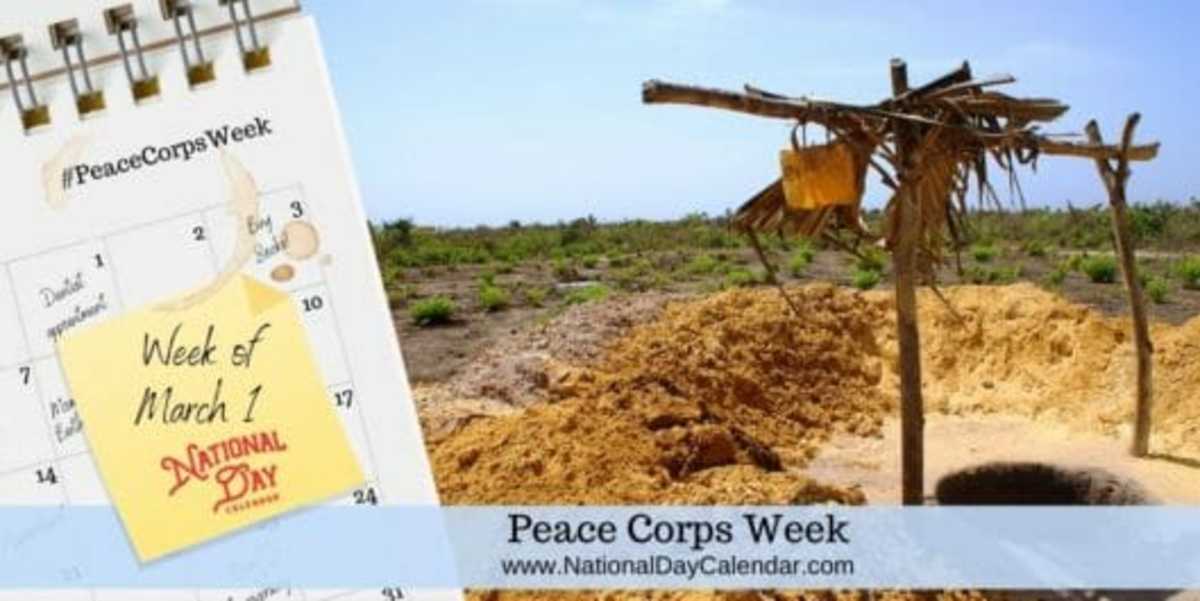 PEACE CORPS WEEK Week of March 1 National Day Calendar