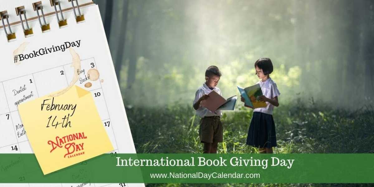 International Book Giving Day February 13 National Day Calendar