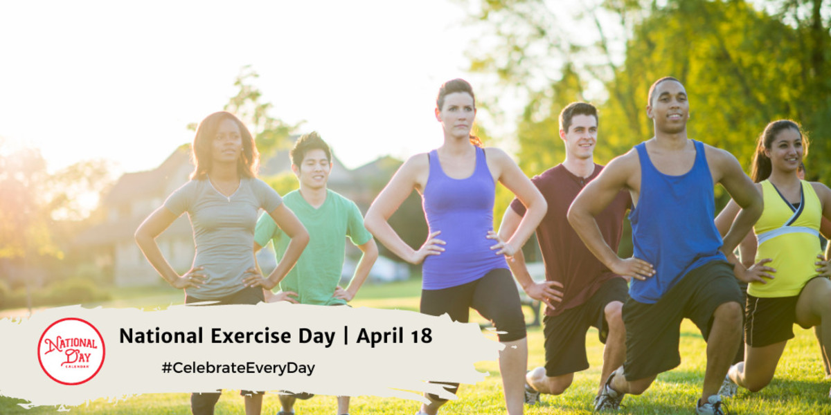 NATIONAL EXERCISE DAY APRIL 18 National Day Calendar