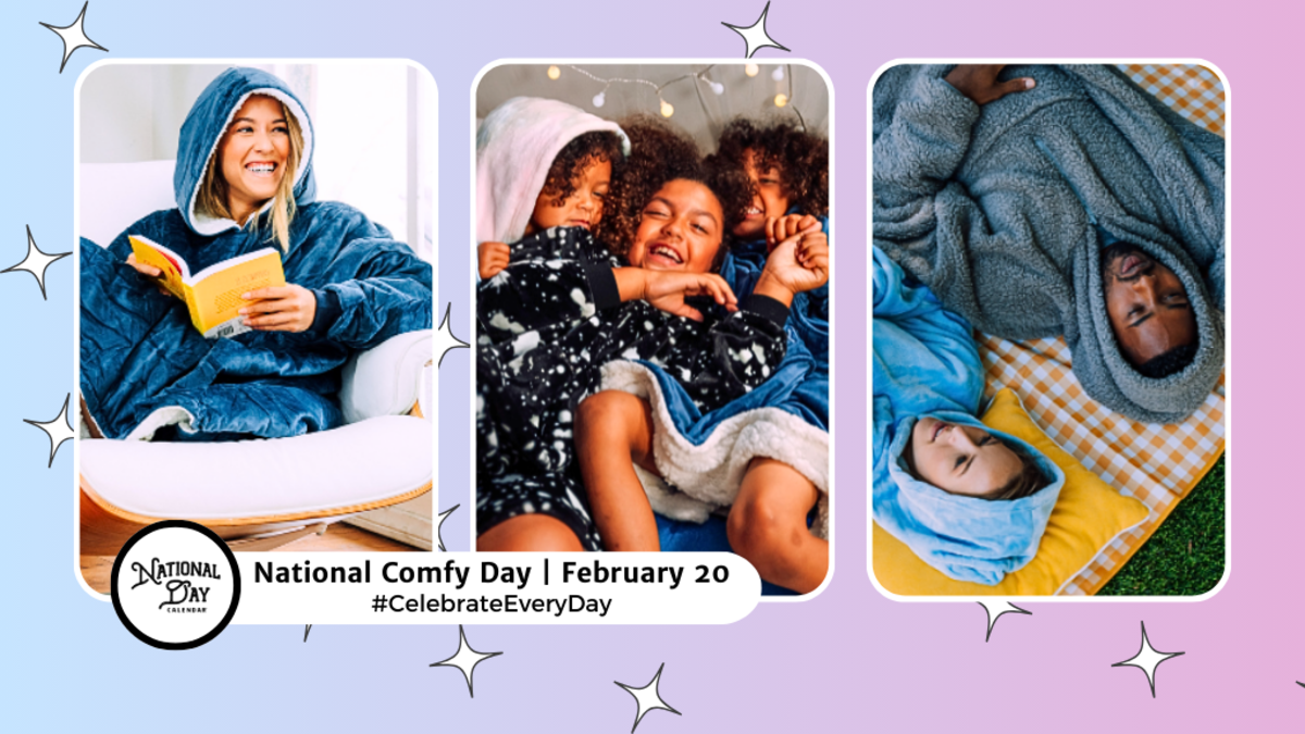 NATIONAL COMFY DAY February 20 National Day Calendar