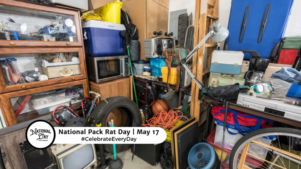 NATIONAL PACK RAT DAY - May 17 - National Day Calendar