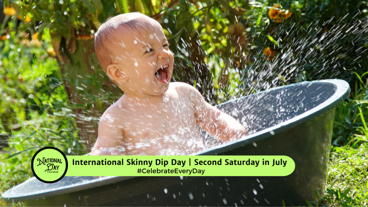 INTERNATIONAL SKINNY DIP DAY | July 13 - National Day Calendar