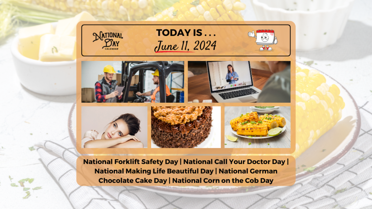 JUNE 11, 2024 | NATIONAL CORN ON THE COB DAY | NATIONAL CALL YOUR ...